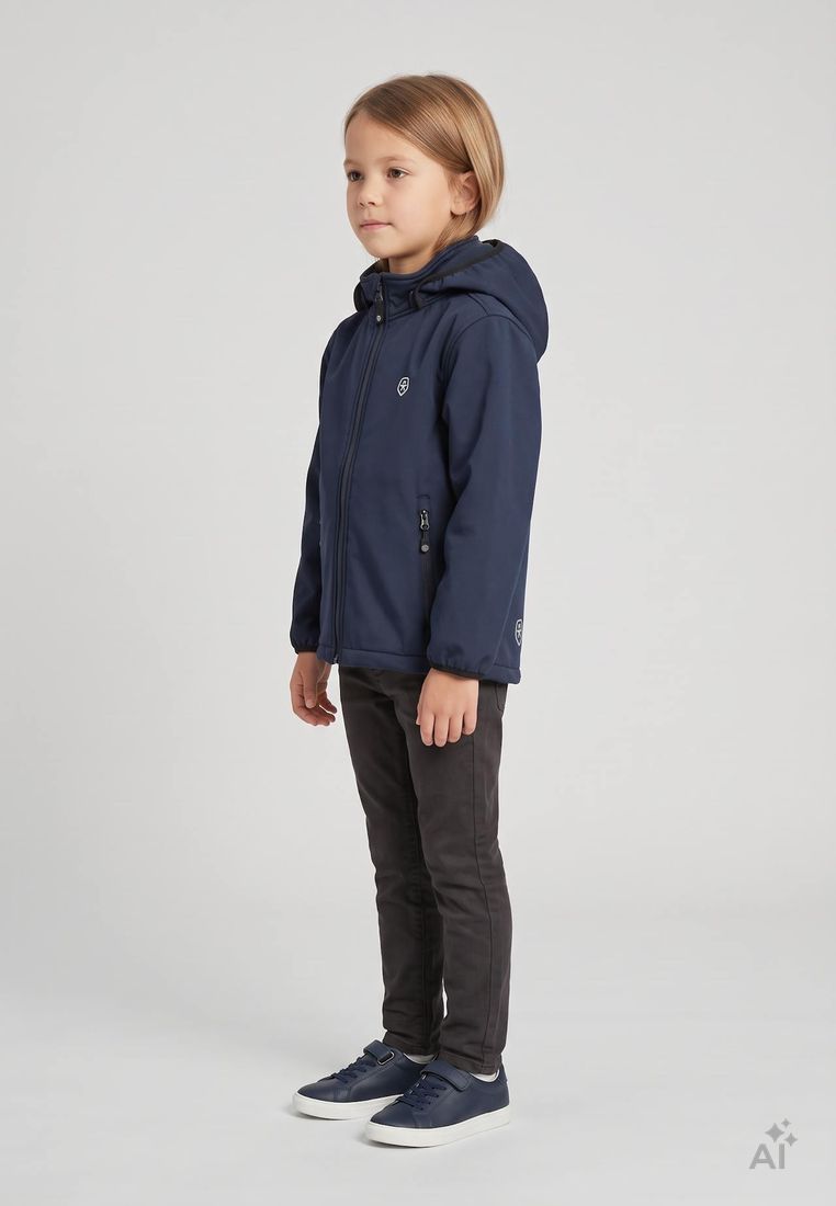 COLOR KIDS Kinder Softshelljacke mit Fleece