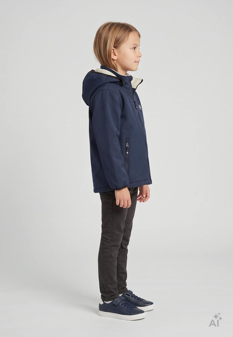 COLOR KIDS Kinder Softshelljacke mit Fleece