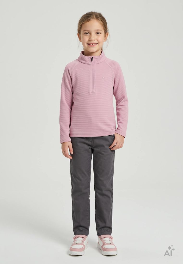 COLOR KIDS Kinder Stretch-Fleece-Oberteil