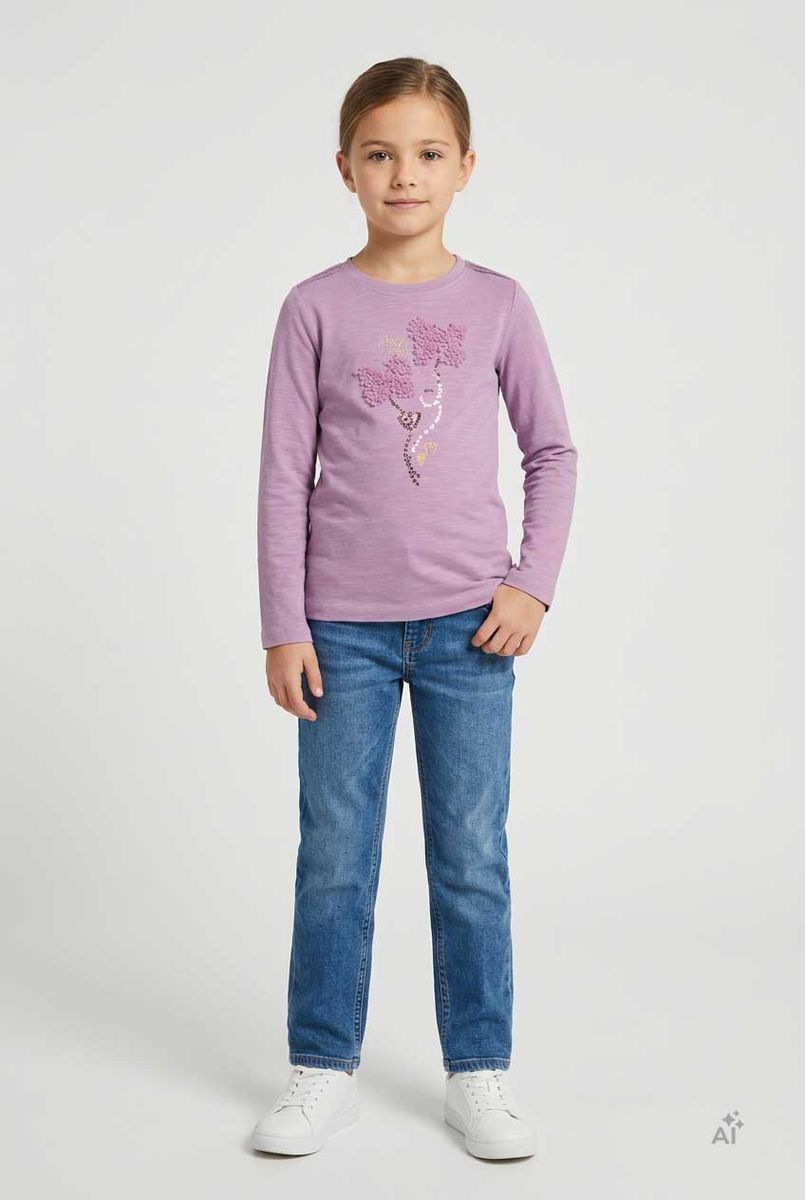 SALT AND PEPPER Mädchen Langarmshirt