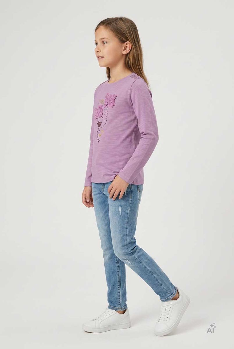SALT AND PEPPER Mädchen Langarmshirt