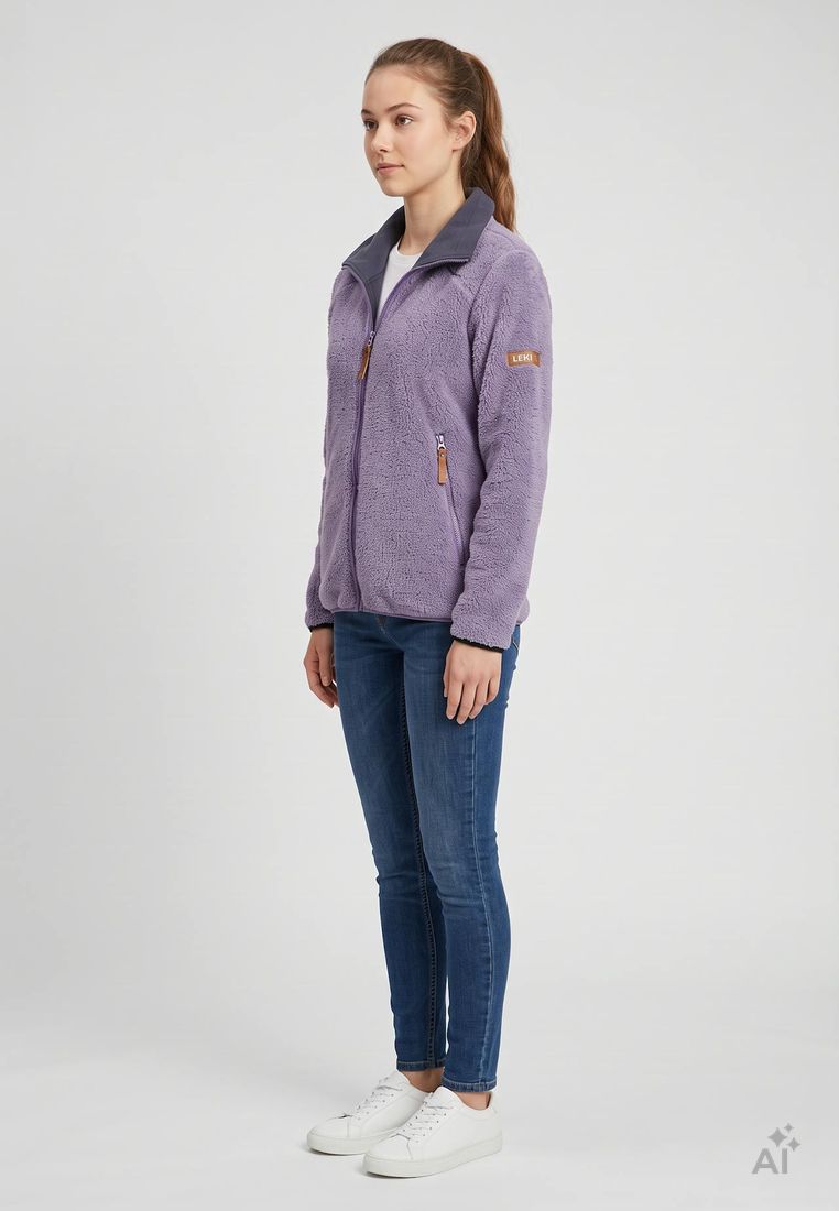 LPO Damen Fleecejacke aus Doubleface-Material Femke