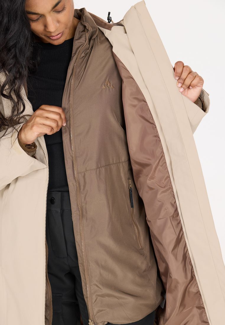 Whistler Damen 3-in-1 Mantel Clive W Long Shell Jacket