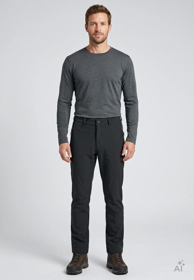 Maul Sport Herren Softshellhose Waxenberg