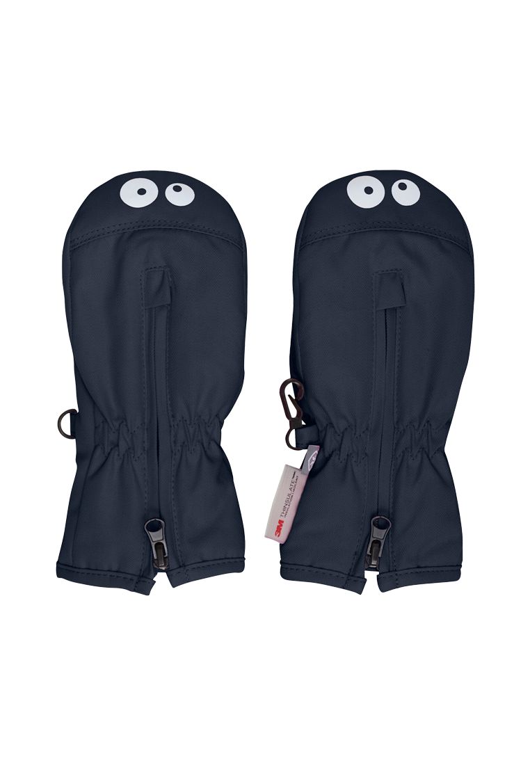 COLOUR KIDS Kinder Fäustlinge mit langen Reißverschluss 741925