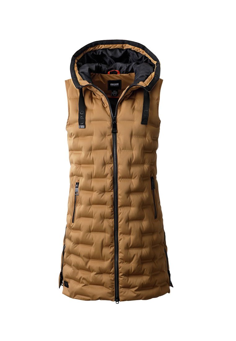 LPO Damen Steppweste mit Kapuze Tessy 991521