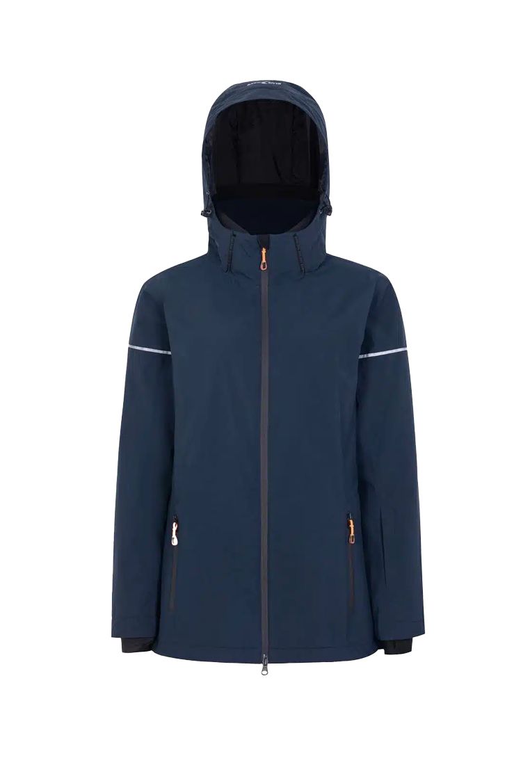Blue Wave Damen Skijacke mit einstellbarer Kapuze und Schneefang Marla 2309