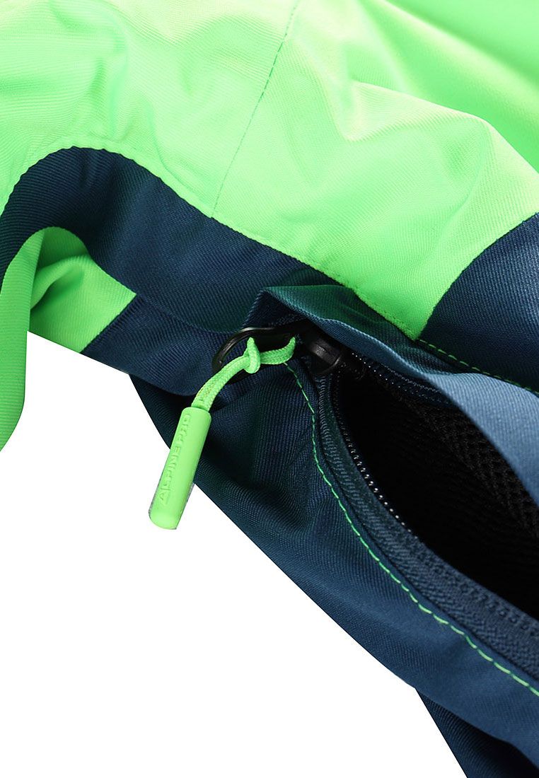 Alpine Pro Herren Skijacke mit Kapuze und Schneefang DEAR