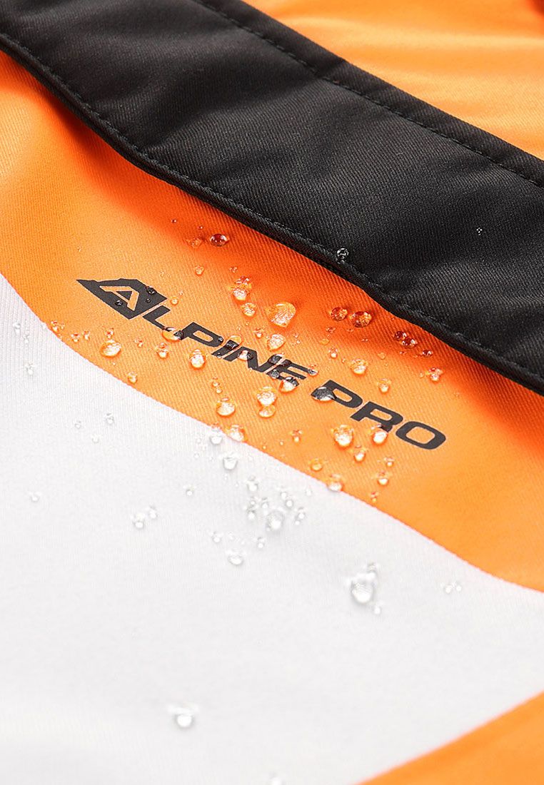 Alpine Pro Herren Skijacke mit Kapuze und Schneefang DEAR