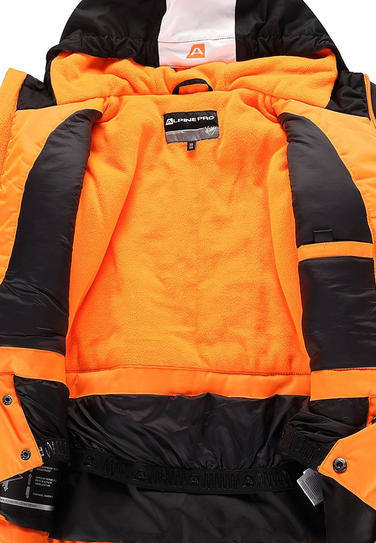 Alpine Pro Herren Skijacke mit Kapuze und Schneefang DEAR