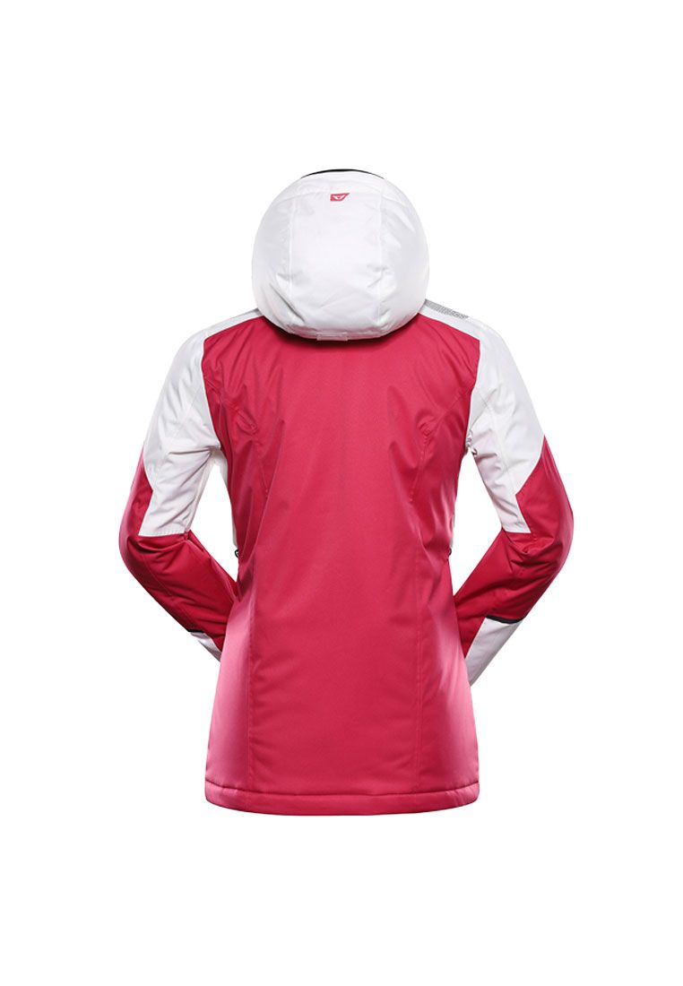 Alpine Pro Damen Skijacke mit Kapuze und Schneefang DEARA