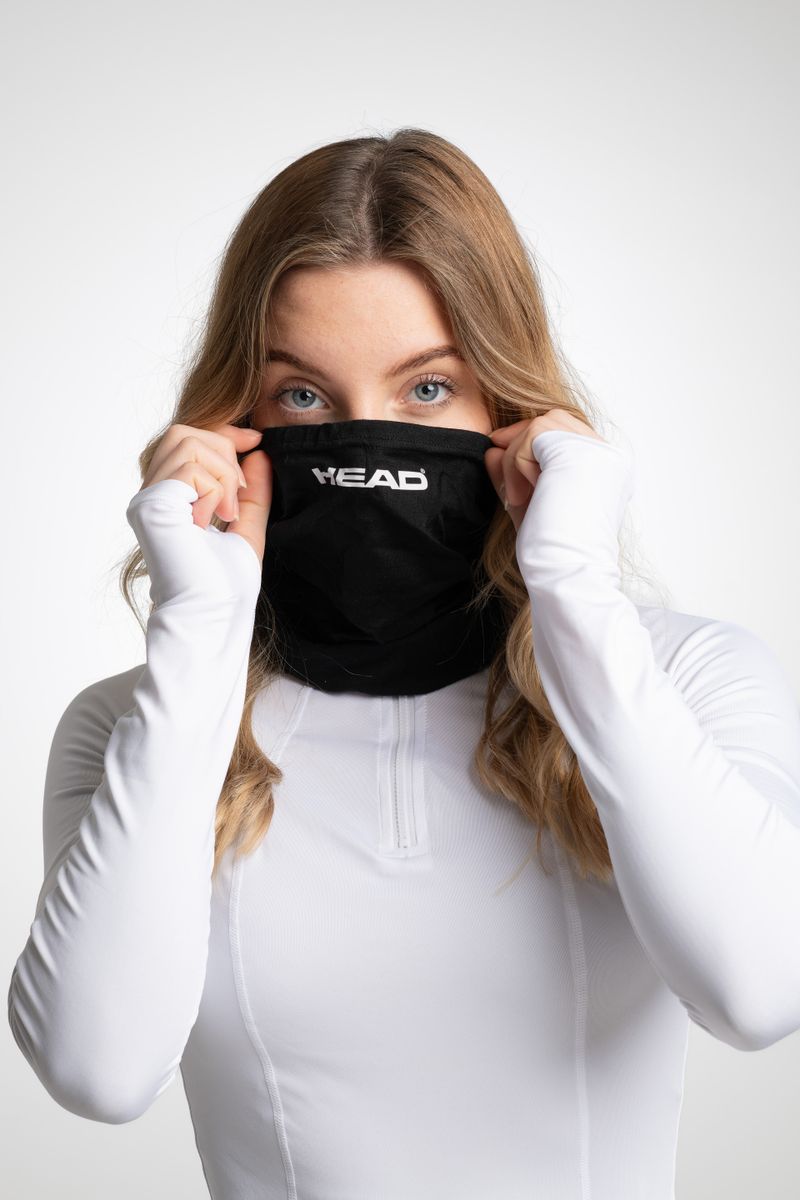 HEAD Halstuch für Damen und Herren aus Merionwolle Tube Merino Plain 204001