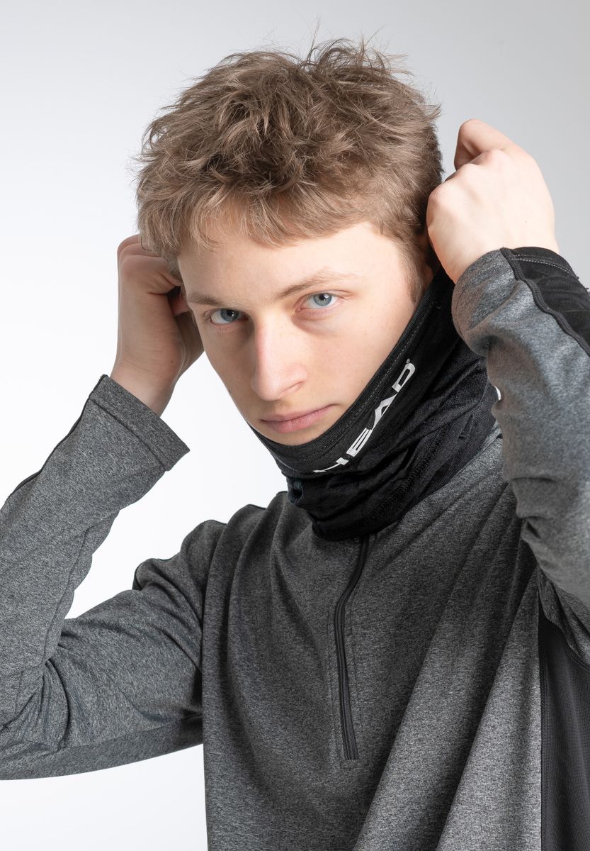 HEAD Halstuch für Damen und Herren aus Merionwolle Tube Merino Plain 204001