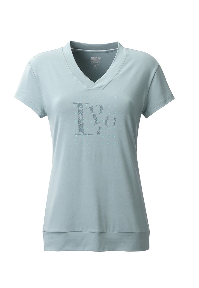 LPO Damen T-Shirt mit V-Ausschnitt Brietta 431319