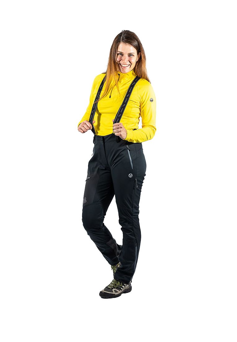 Maul Sport Damen Softshell- Tourenhose Berghütte
