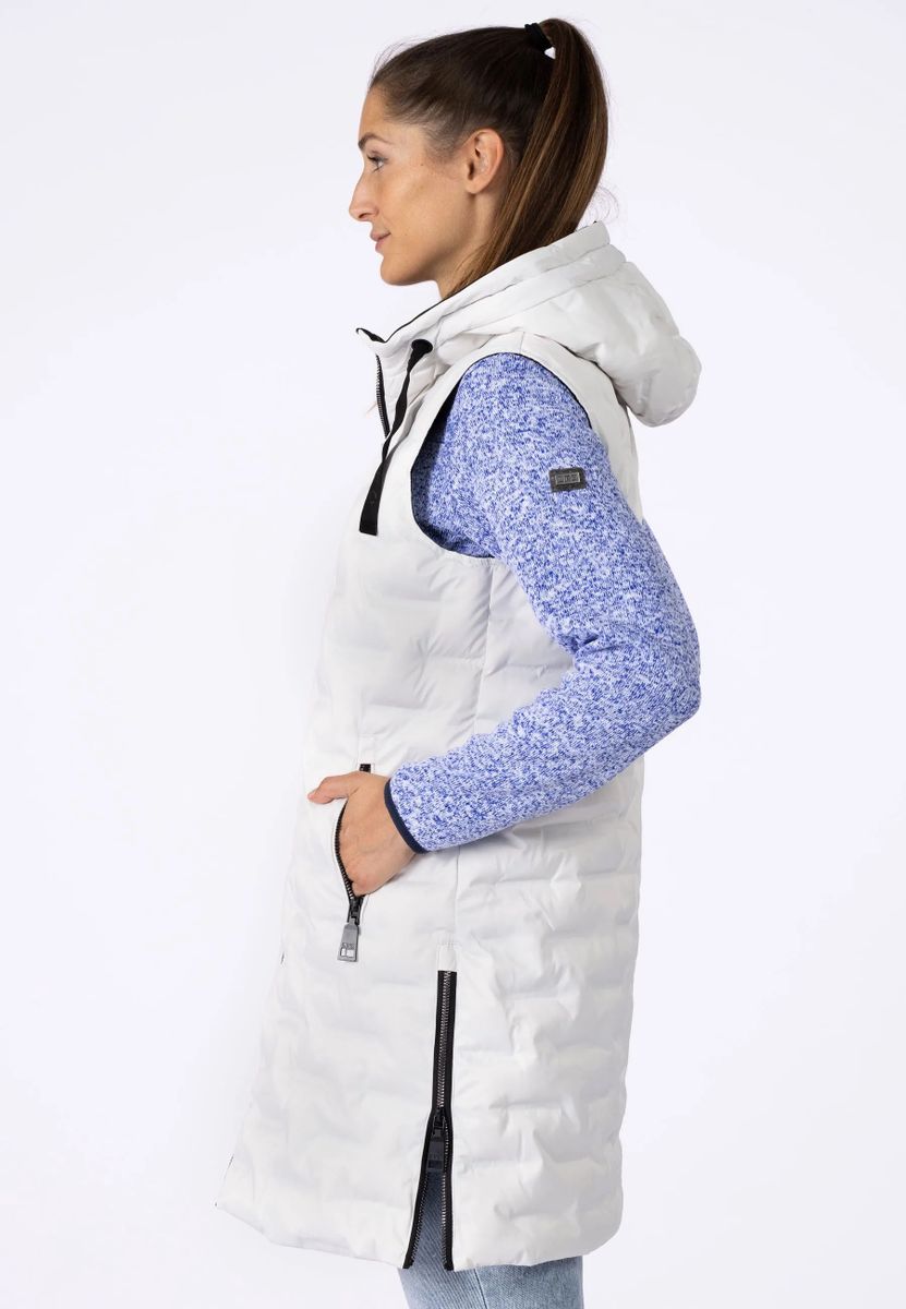 LPO Damen Steppweste mit Kapuze Tessy 991521