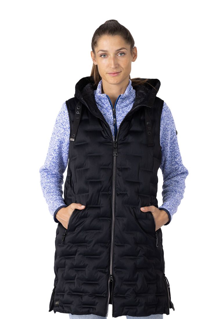 LPO Damen Steppweste mit Kapuze Tessy 991521