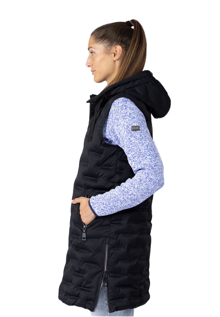 LPO Damen Steppweste mit Kapuze Tessy 991521