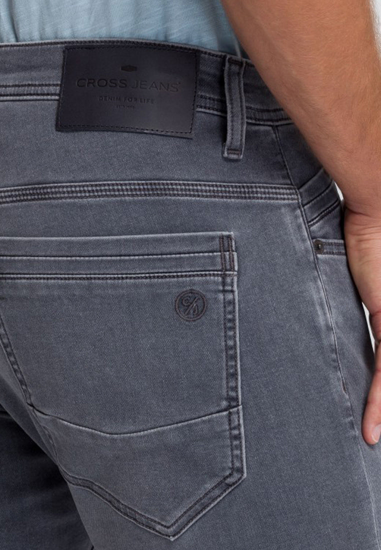 Cross Jeans Herren Jeans - Jimi - slim fit - light grey