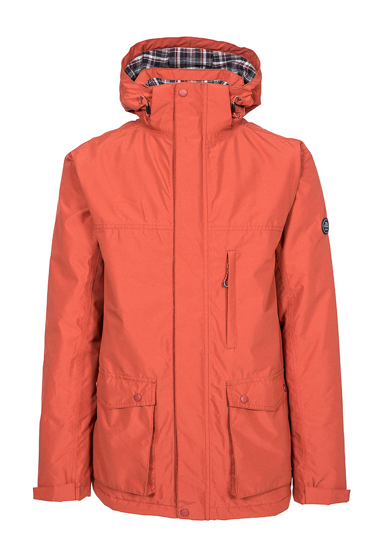 Tresspass Herrenjacke gefüttert mit Kapuze-VAUXELLY