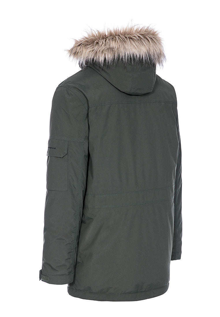 Tresspass Herren Winterparka mit Kapuze HIGHLAND