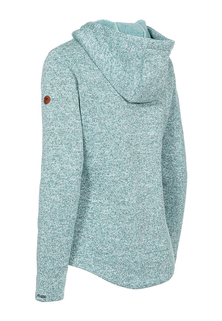 Trespass Damen Strickfleecejacke mit Kapuze