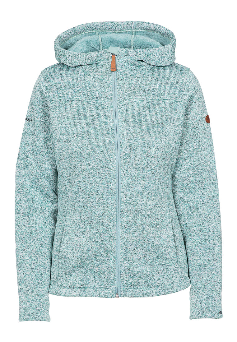 Trespass Damen Strickfleecejacke mit Kapuze