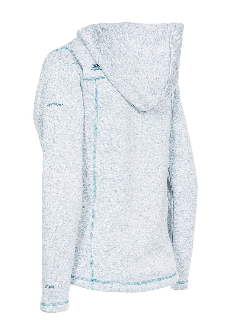 Trespass Damen Strickfleecejacke mit Kapuze ODELIA