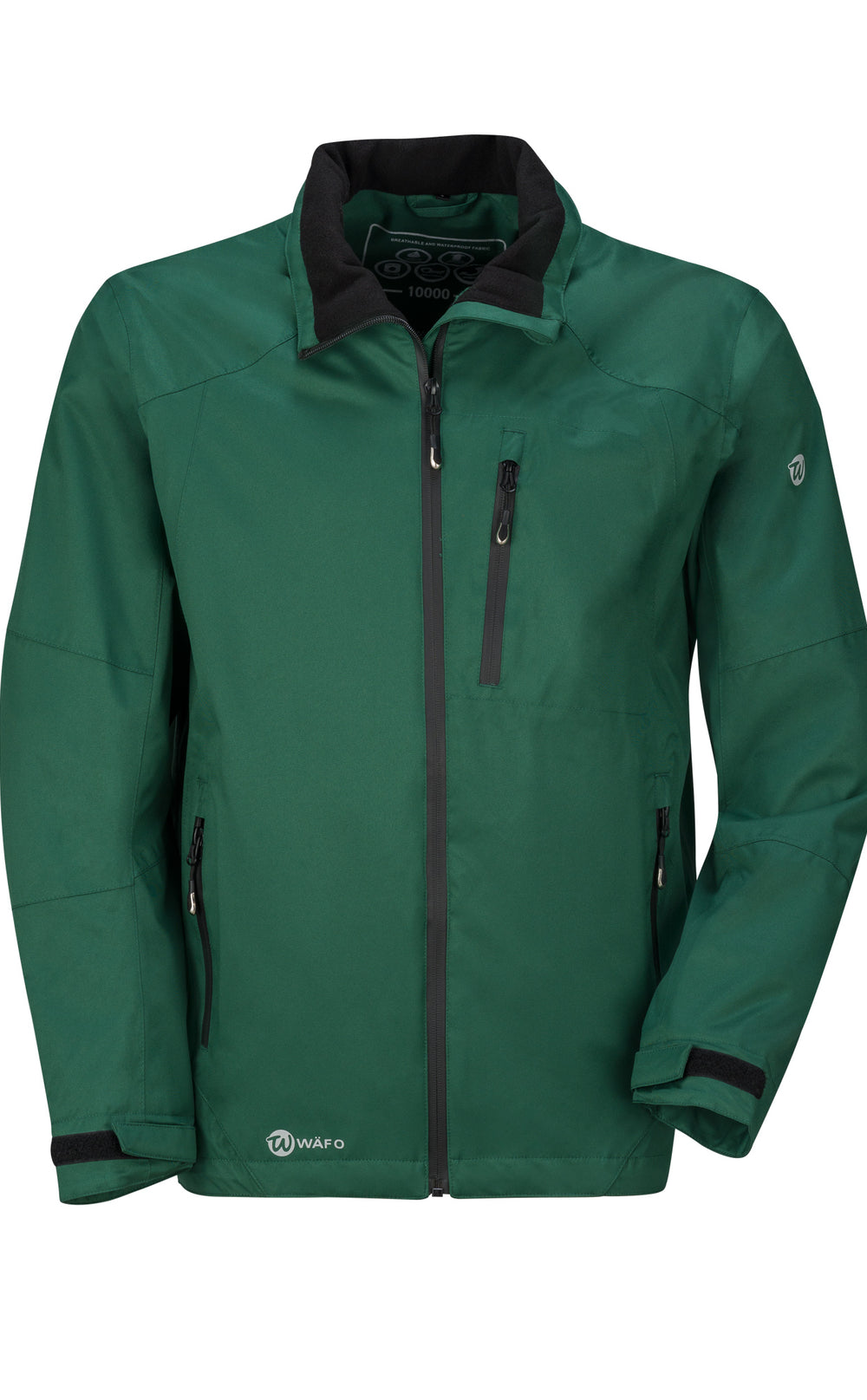 Wäfo Herren Funktionsjacke mit abnehmbarer Kapuze