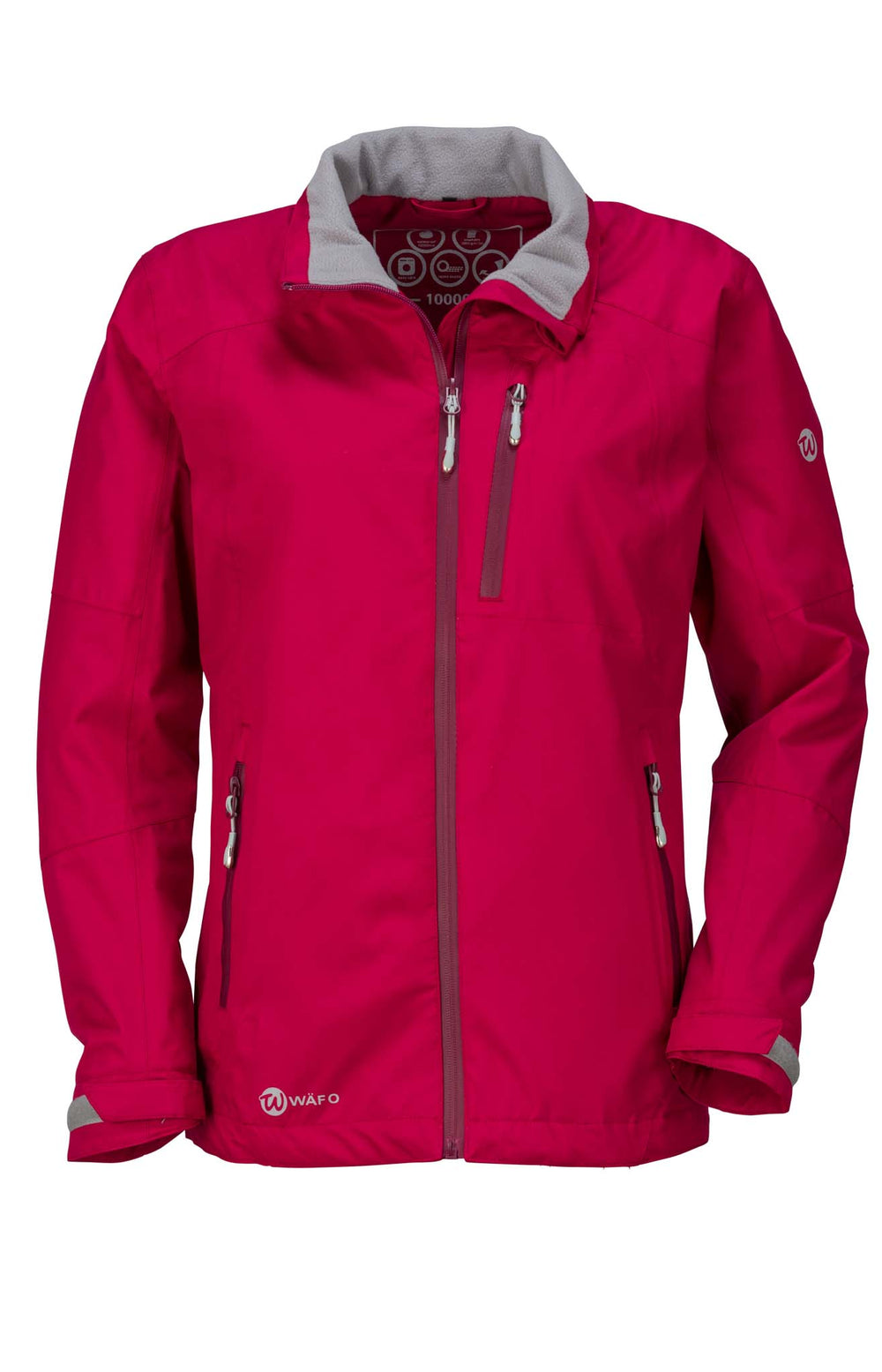 Wäfo Damen Funktionsjacke mit abnehmbarer Kapuze