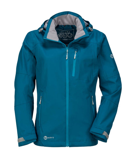 Wäfo Damen Funktionsjacke mit abnehmbarer Kapuze