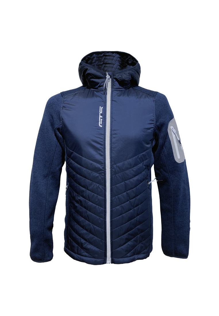 GTS Herren Hybridjacke mit Kapuze 407712M