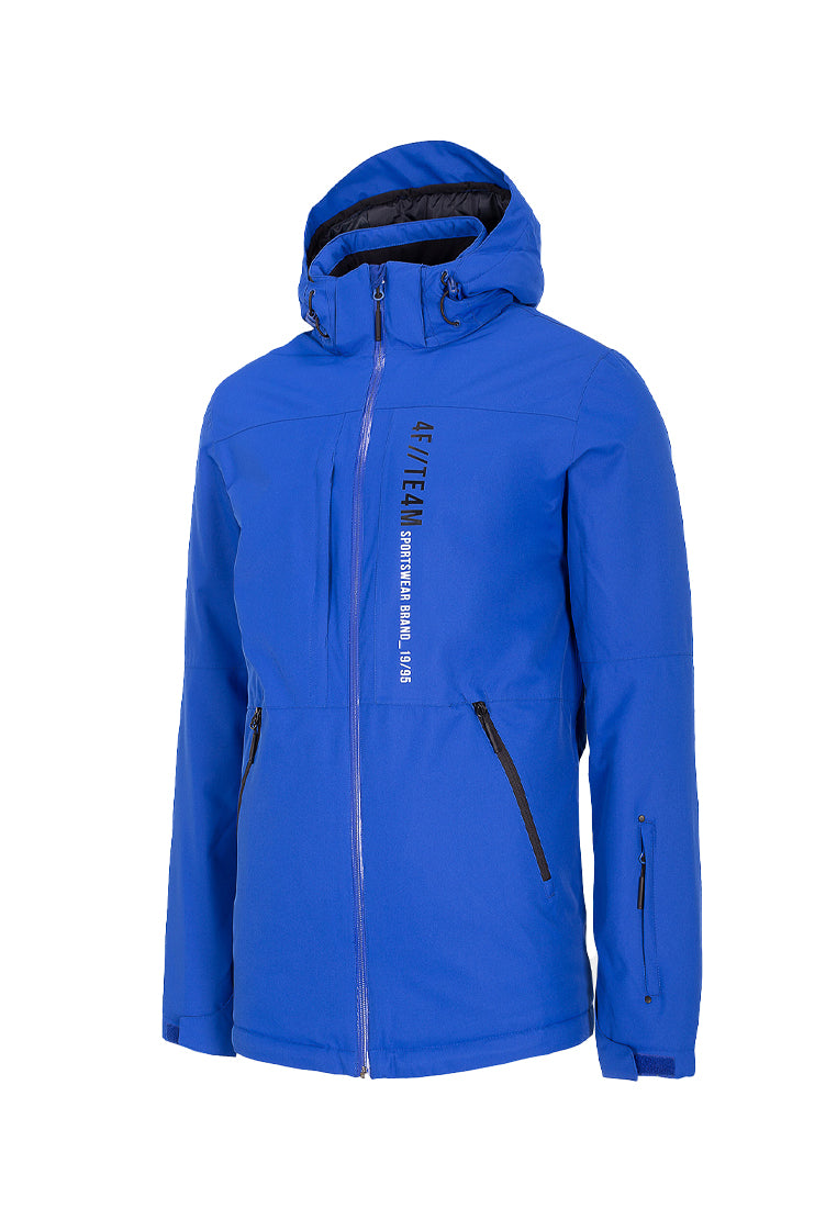 4F Herren Skijacke blau regulär fit H4Z20-KUMN003