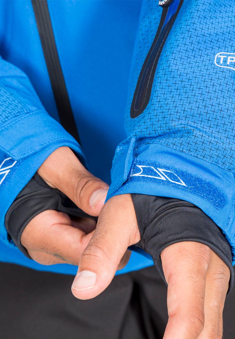 Tresspass Herren Skijacke blau APPIN mit Kapuze