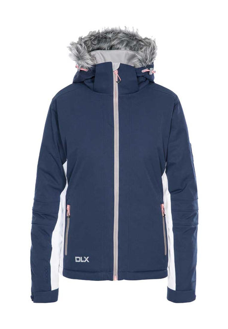 DLX Damen Skijacke SADNRINE mit Kapuze
