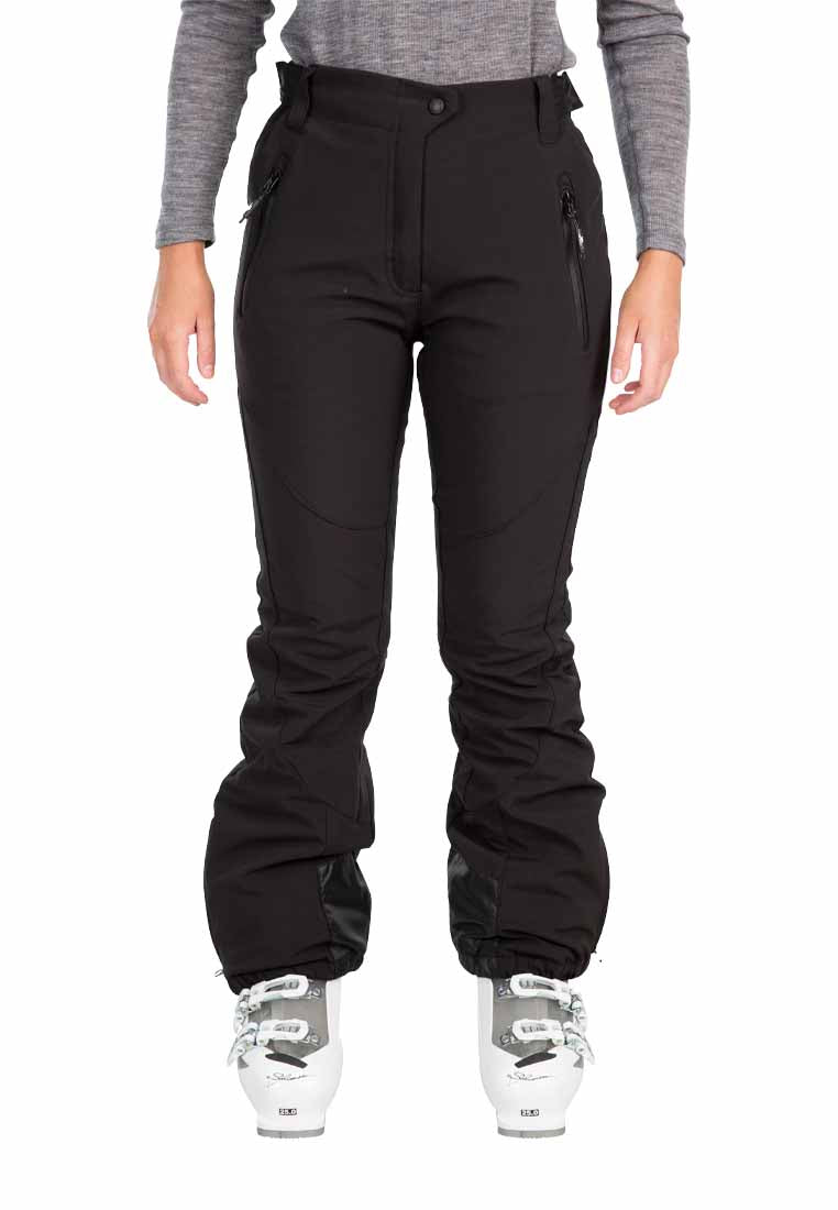 Trespass Damen Softshell Skihose schwarz AMAURA