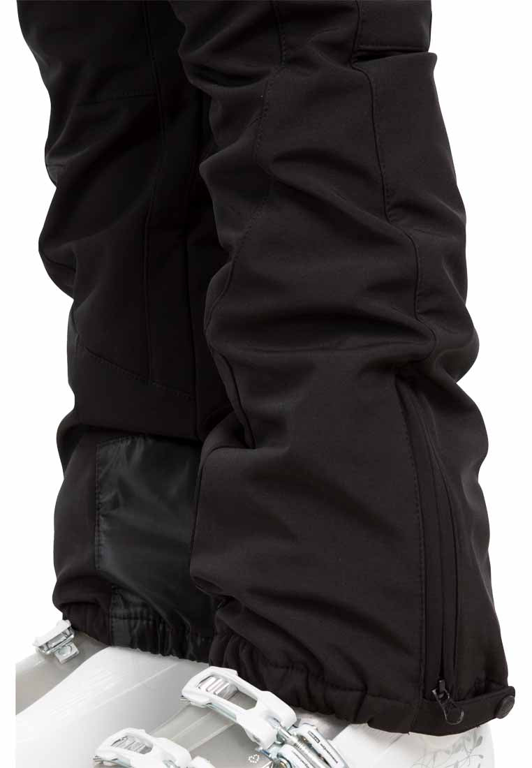 Trespass Damen Softshell Skihose schwarz AMAURA