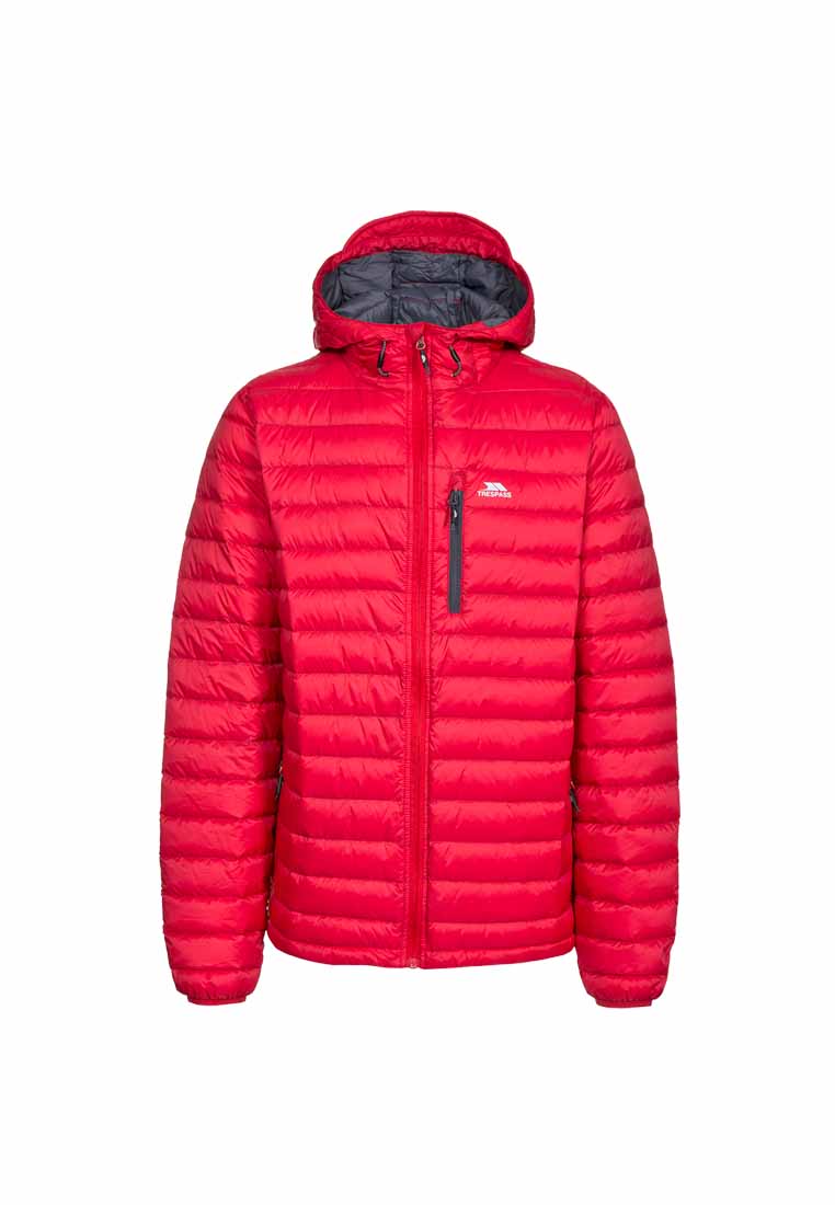 Trespass Herren Isolationsjacke mit Kapuze DIGBY rot