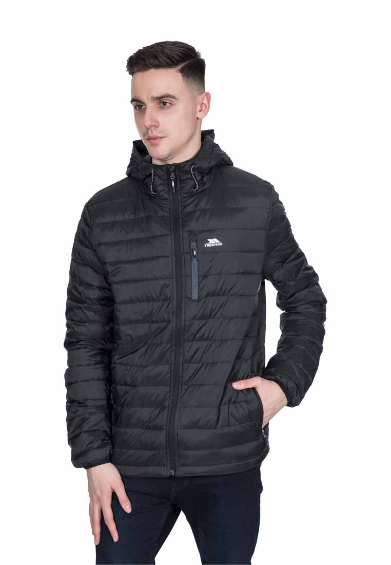 Trespass Herren Isolationsjacke mit Kapuze DIGBY black