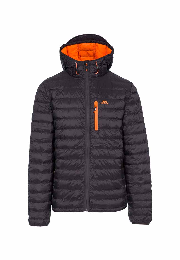 Trespass Herren Isolationsjacke mit Kapuze DIGBY grau