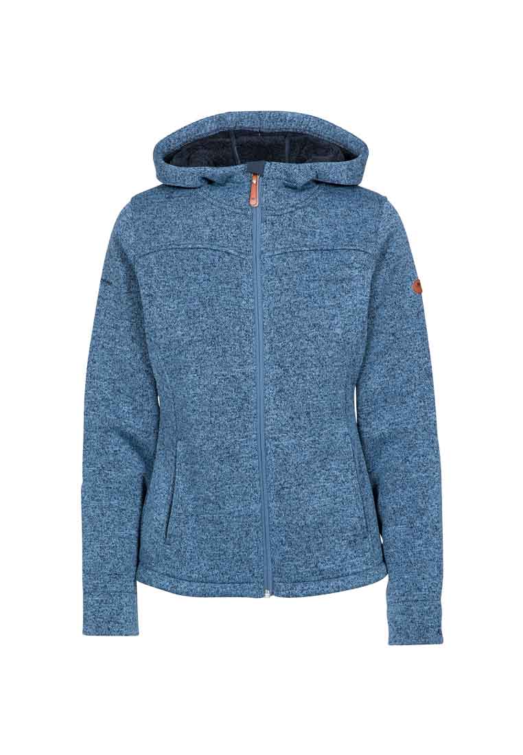 Trespass Damen Strickfleecejacke mit Kapuze
