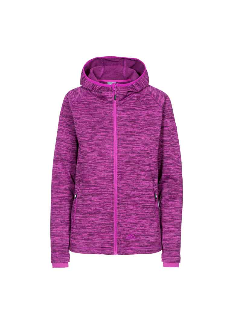 Trespass Damen Fleecejacke mit Kapuze Riverstone