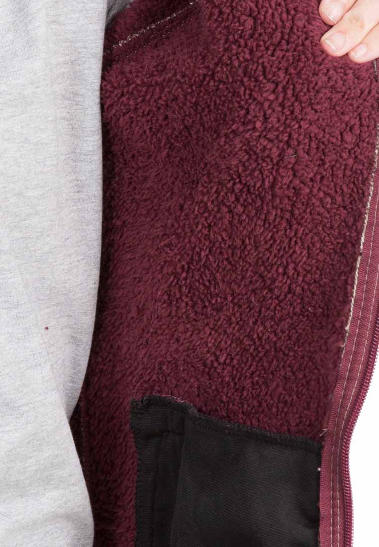 Trespass Damen Strickfleecejacke mit Teddyfutter braun