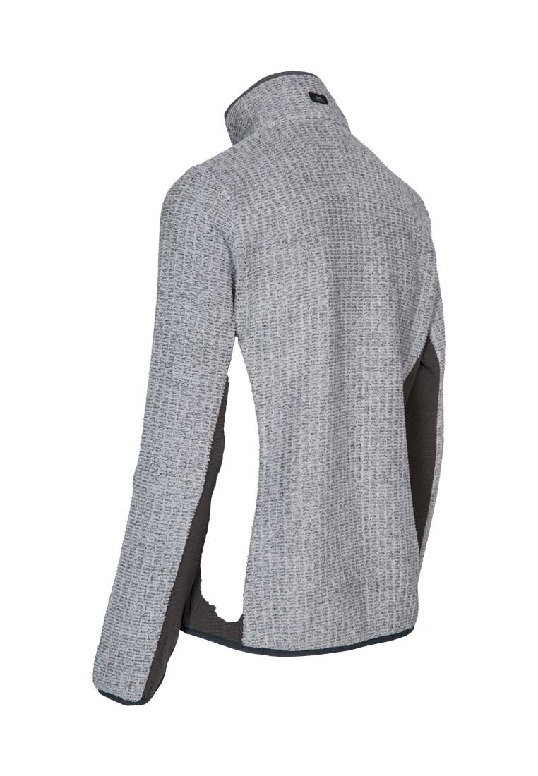 Trespass Damen Fleecejacke mit Einsätzen Liggins grau