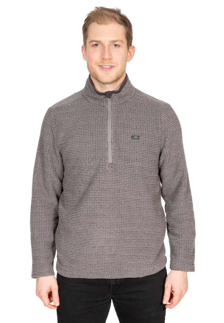Trespass Herren Fleecejacke Nilsee grau