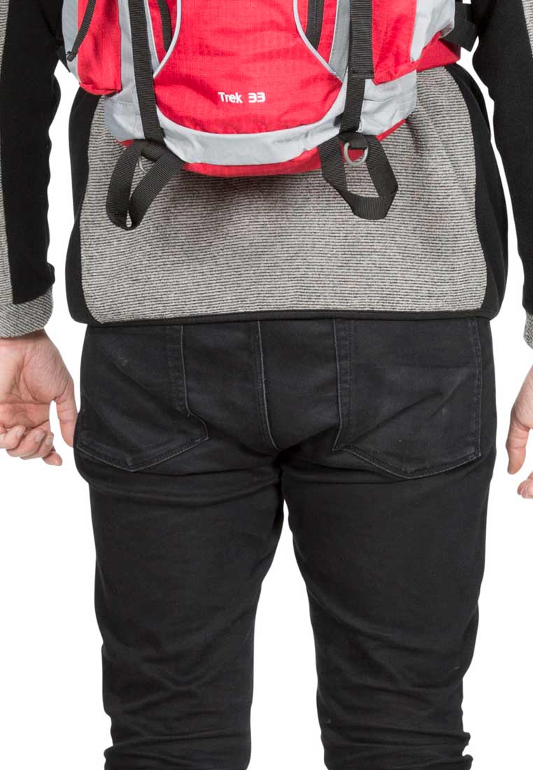 Trespass Wander - und Trekkingrucksack Trek 33 rot