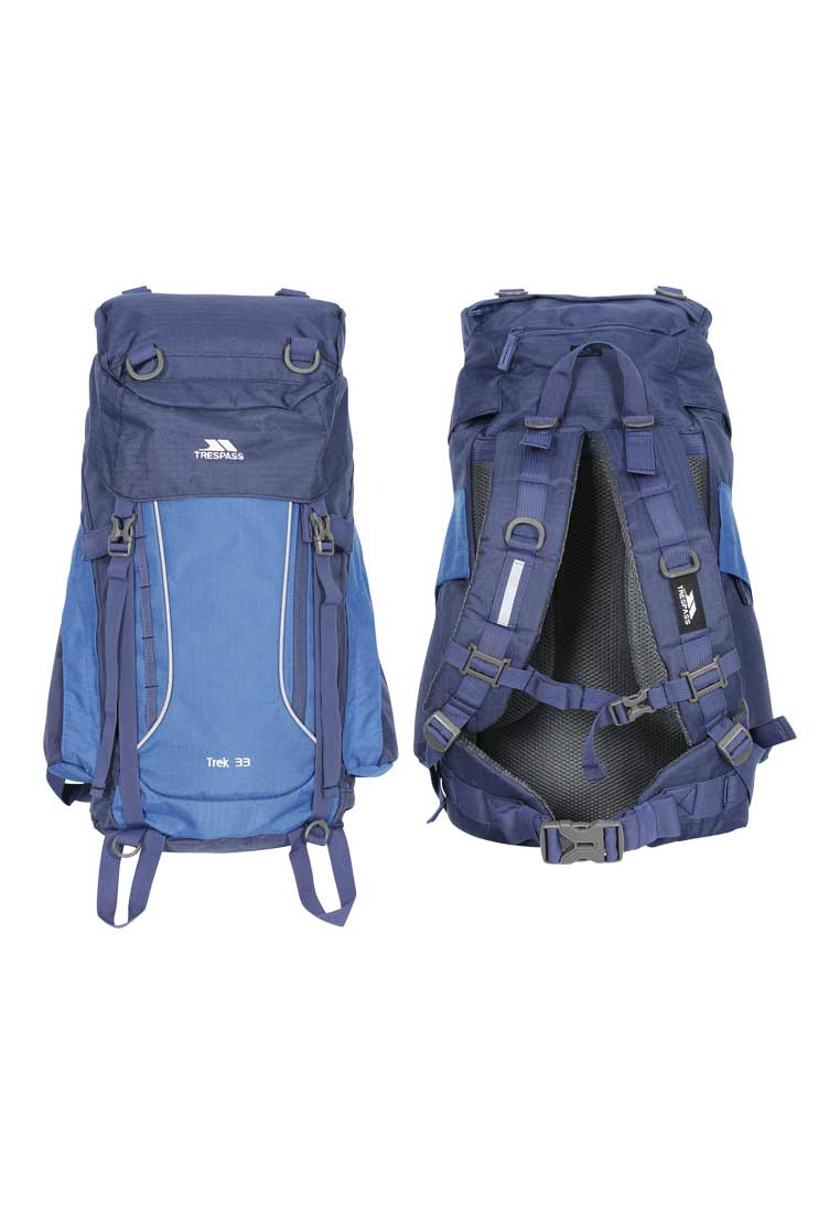 Trespass Wander - und Trekkingrucksack Trek 33 blau