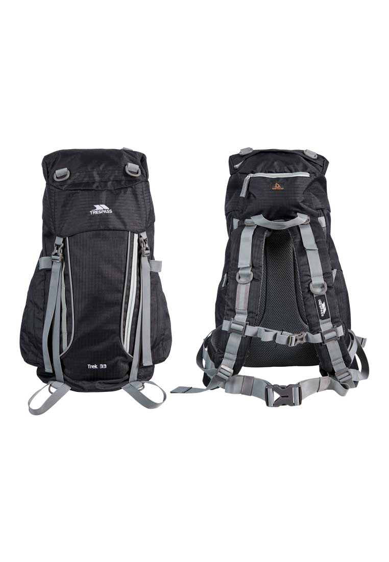 Trespass Wander - und Trekkingrucksack Trek 33 schwarz
