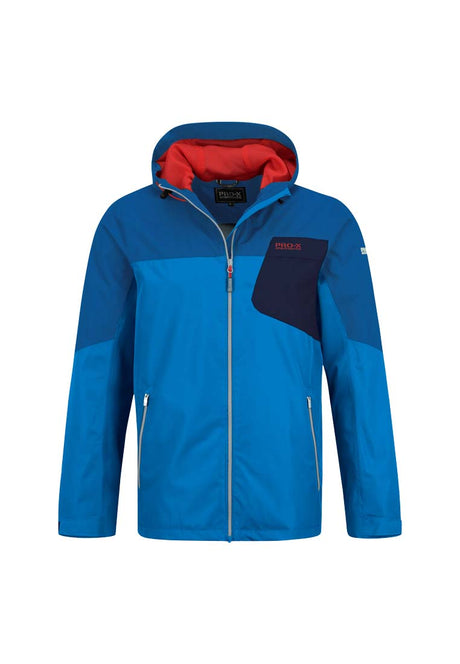Pro X Herren Leicht Regenjacke mit kontrastfarbenem Innenfutter MASON