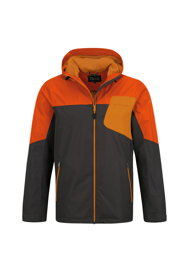 Pro X Herren Leicht Regenjacke mit kontrastfarbenem Innenfutter MASON